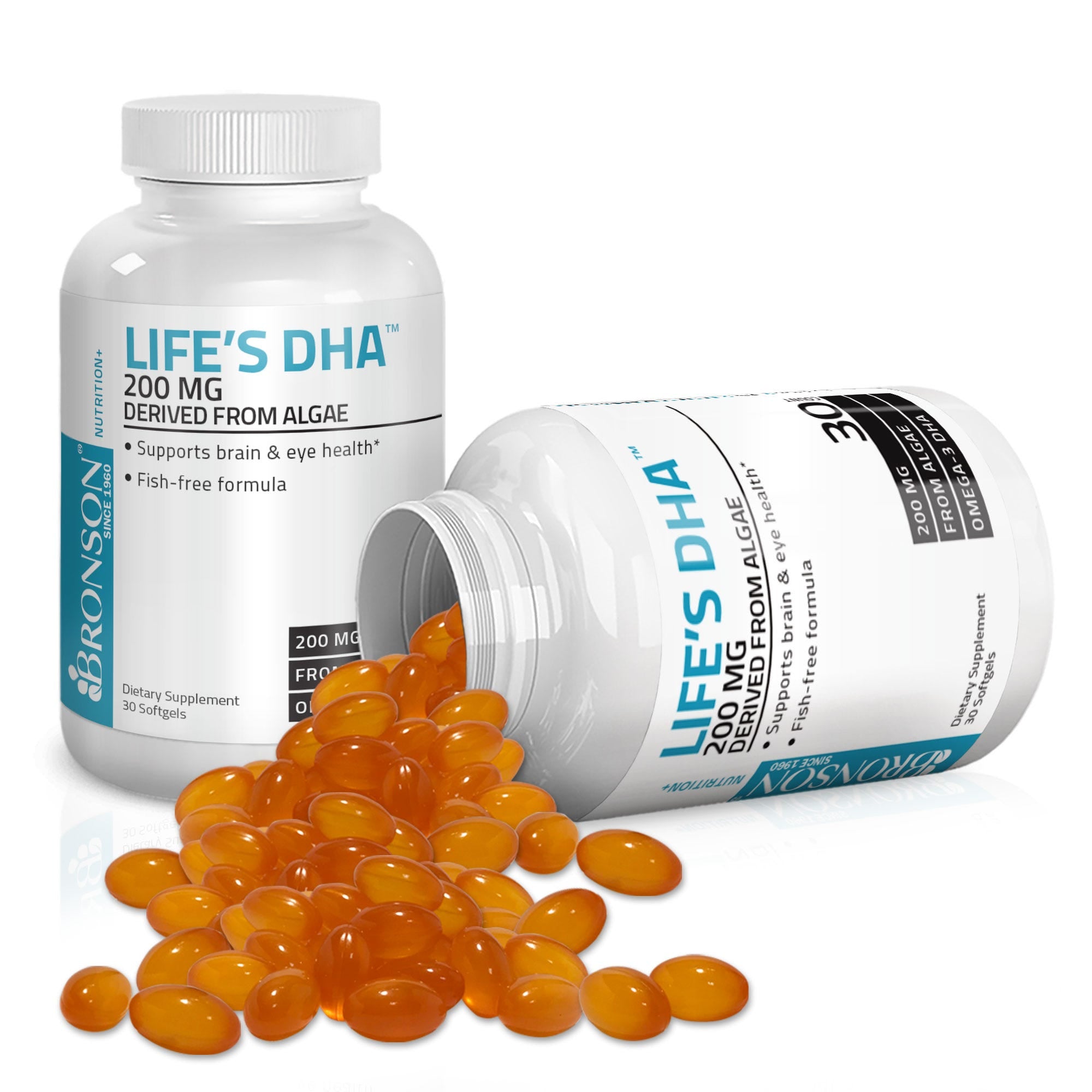 Life's DHA™ Vegetarian Derived from Algae - 200 mg - 30 Softgels view 3 of 6
