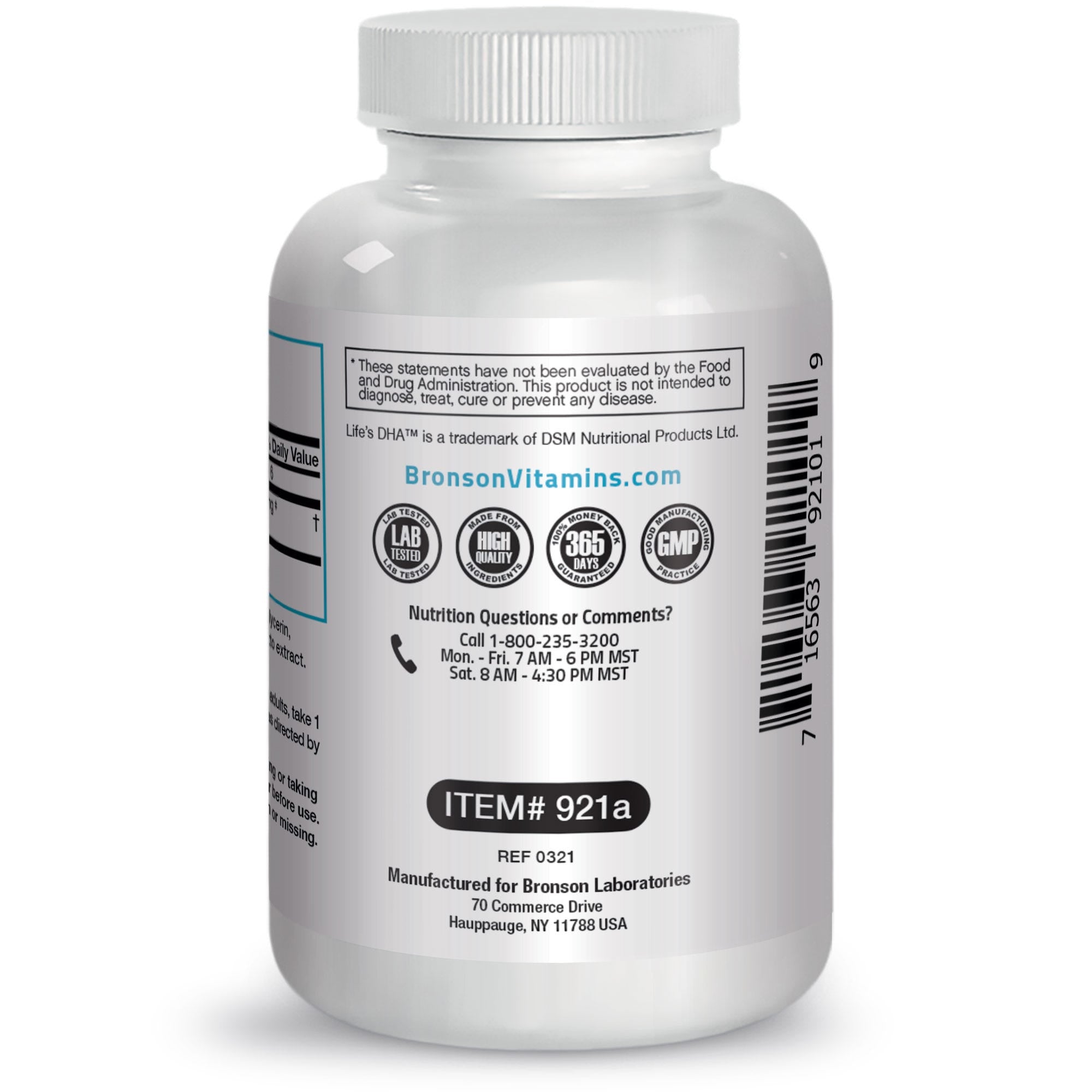 Life's DHA™ Vegetarian Derived from Algae - 200 mg - 30 Softgels view 5 of 6
