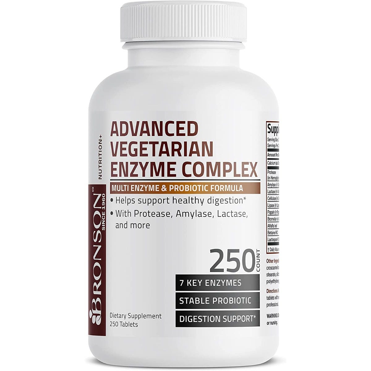 Advanced Vegetarian Digestive Enzyme Complex™ - 250 Tablets view 1 of 4