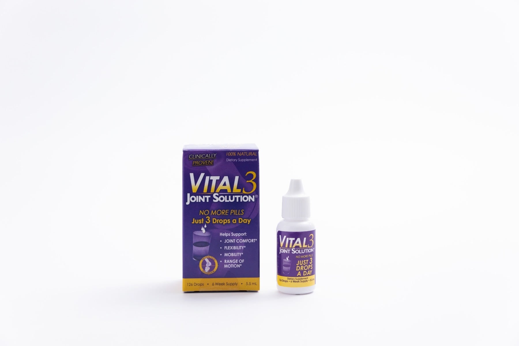 Vital3 Joint Solution® Liquid Clinically Proven - 5.5 mL view 7 of 11