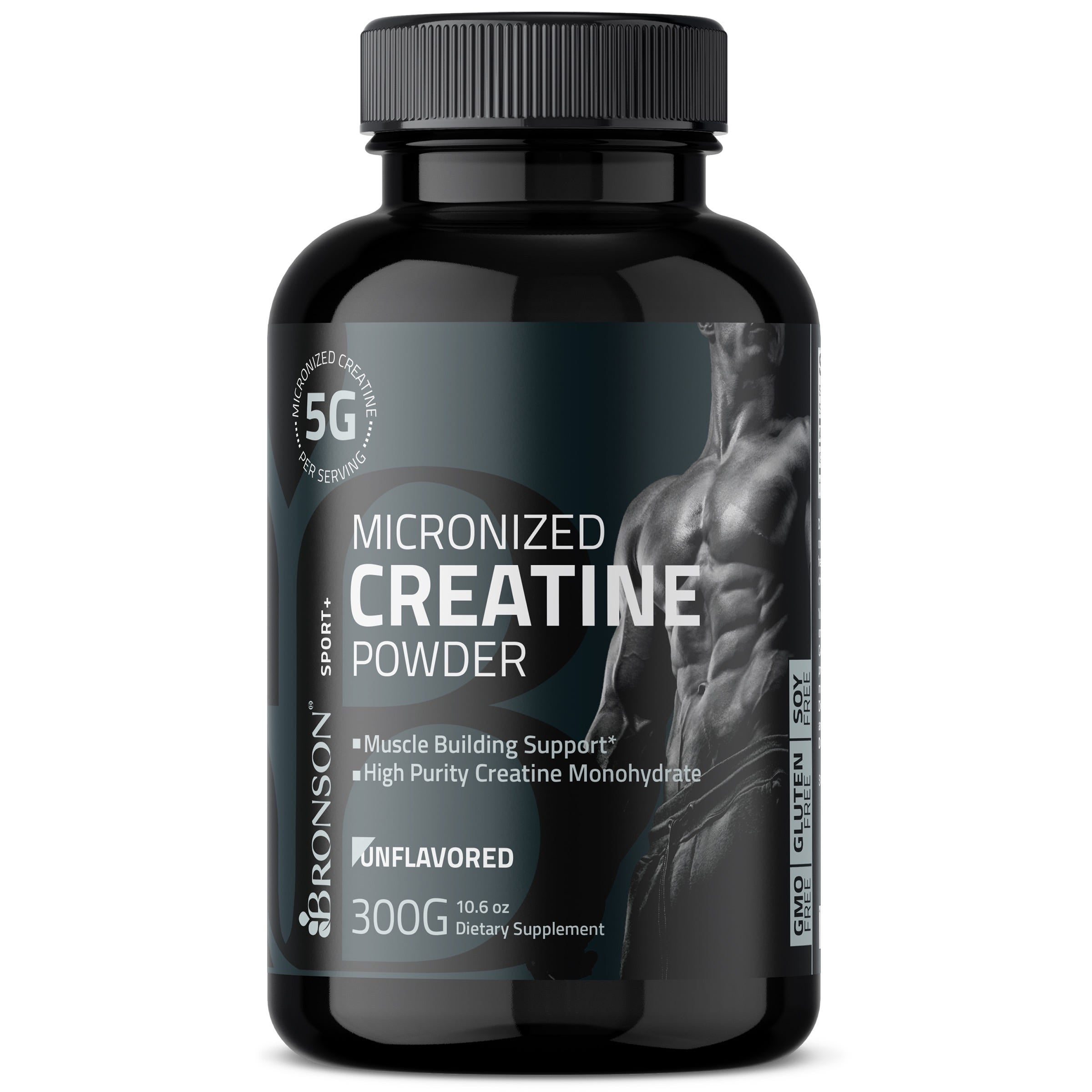 Micronized Creatine Powder Unflavored, 300 Grams (10.6 OZ) view 1 of 4
