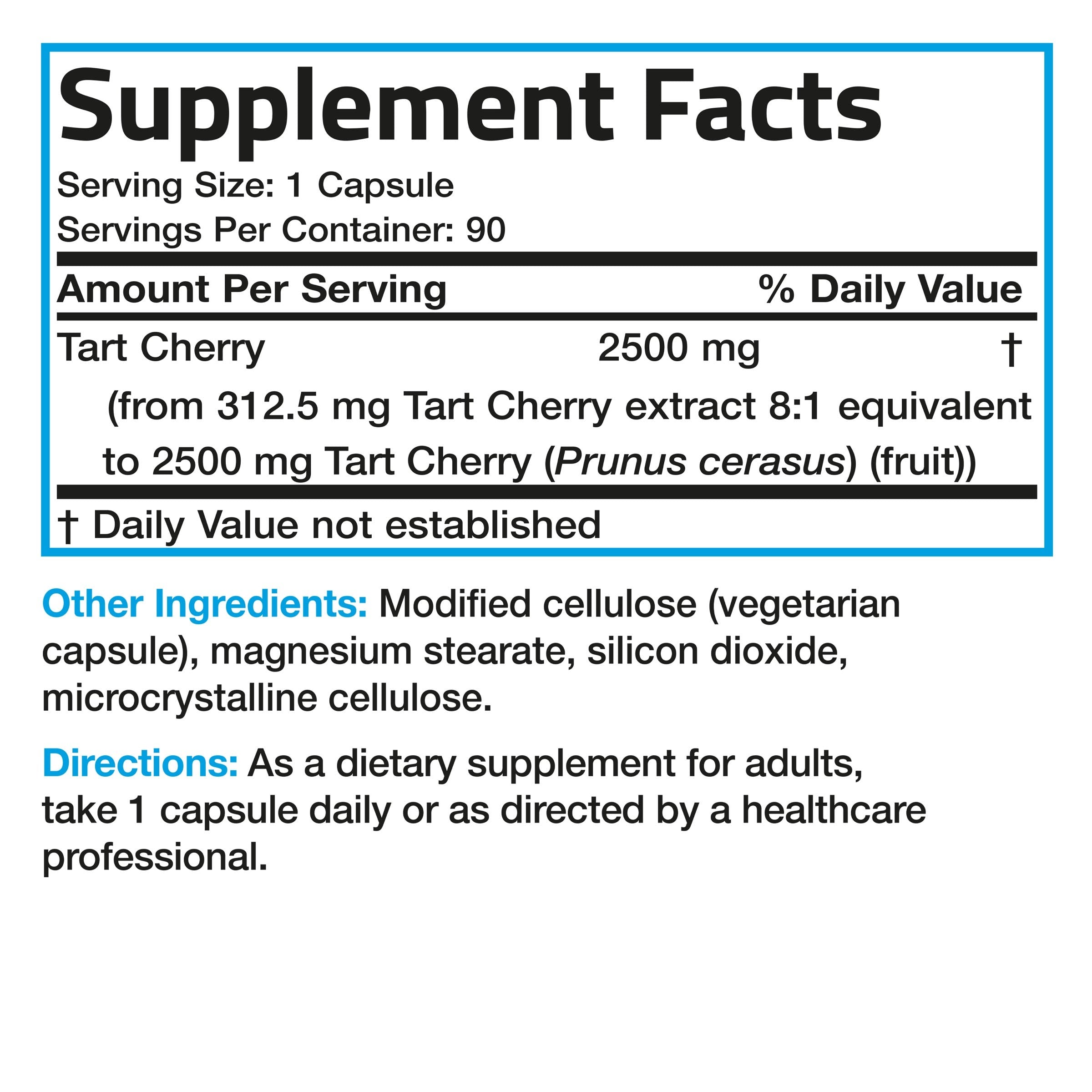 Tart Cherry Extract - 2,500 mg view 6 of 6