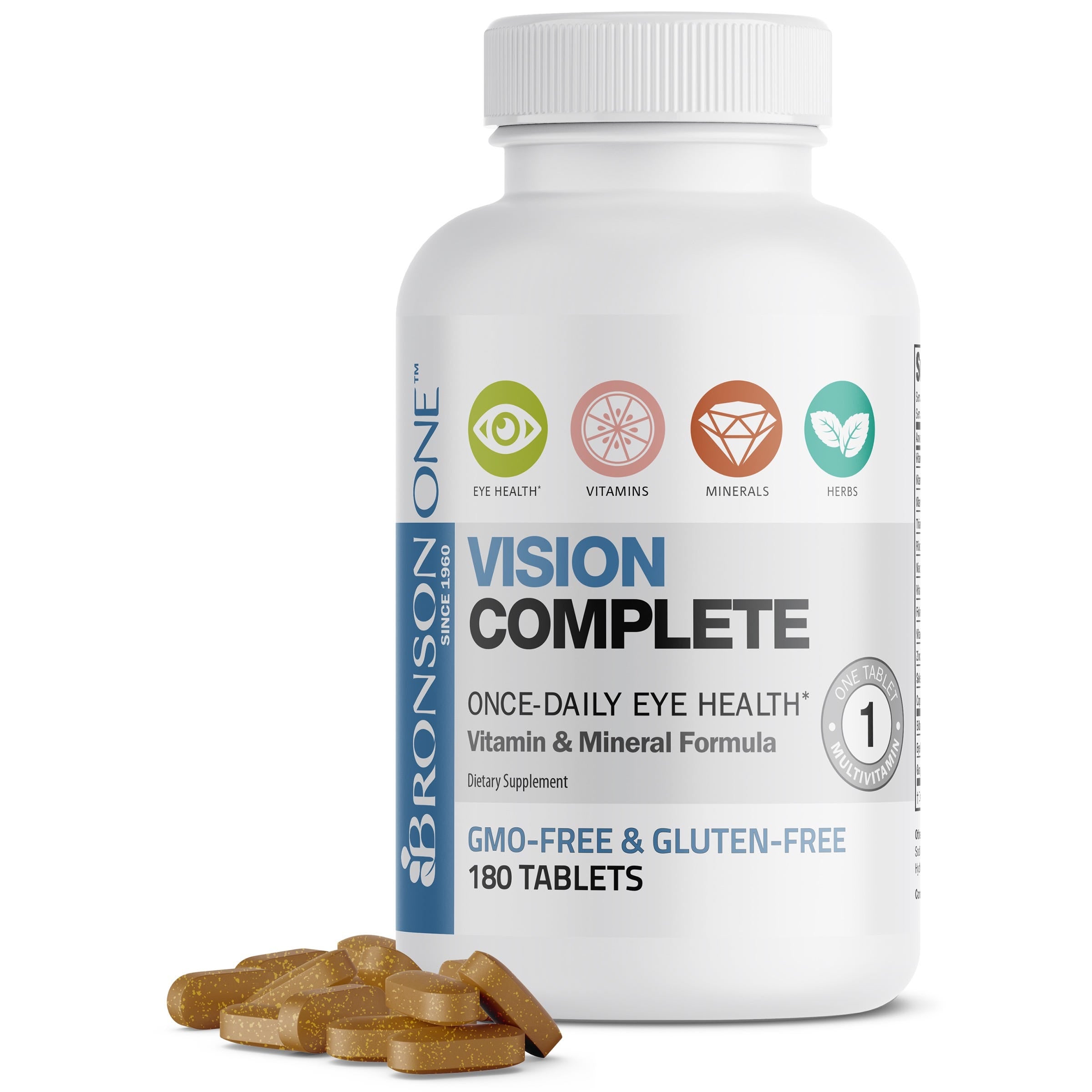 Bronson One™ Daily Vision Complete - 180 Tablets view 3 of 7