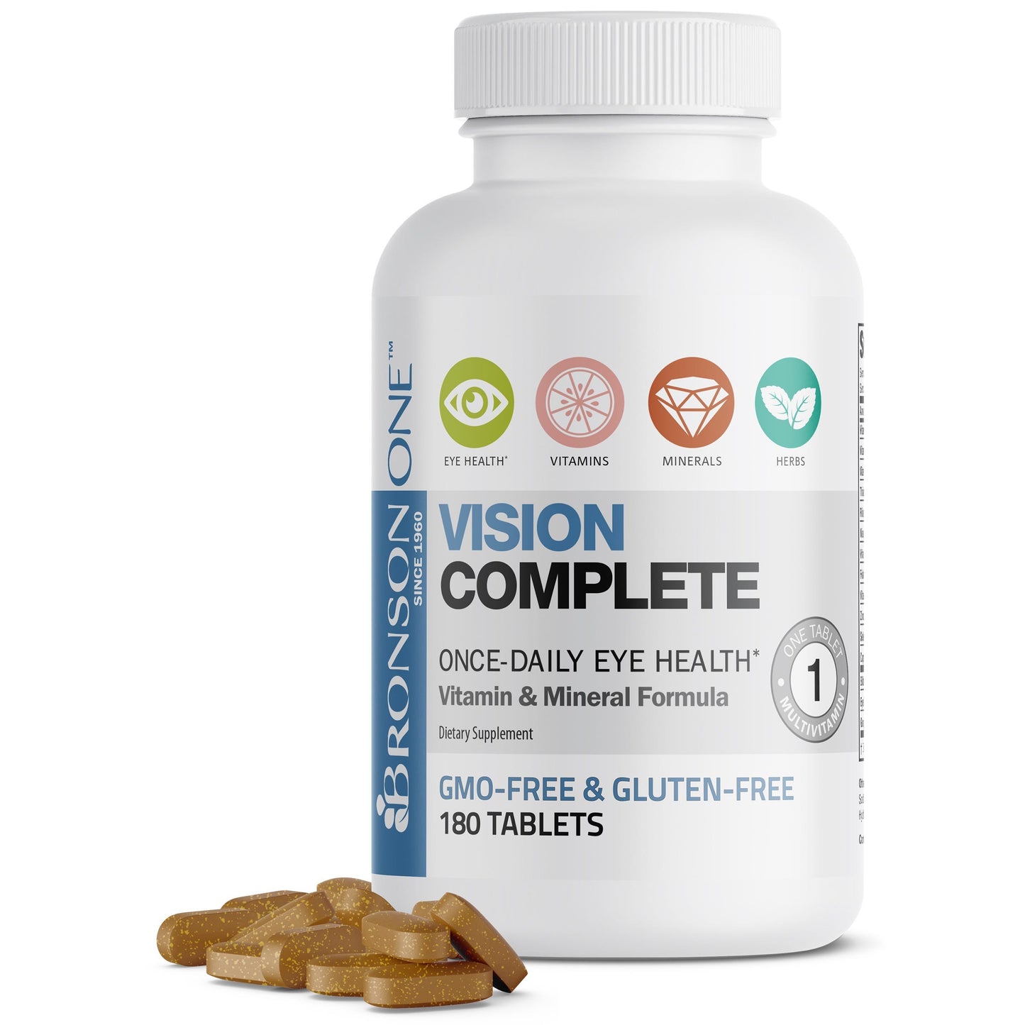 Bronson One™ Daily Vision Complete - 180 Tablets