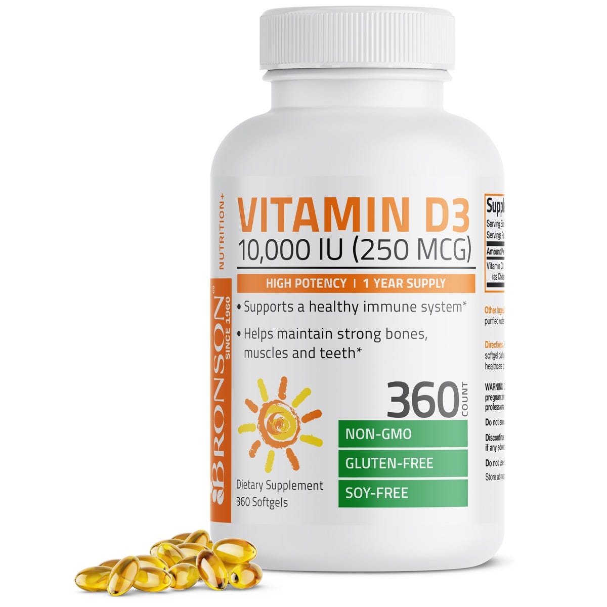 Vitamin D3 - 10,000 IU